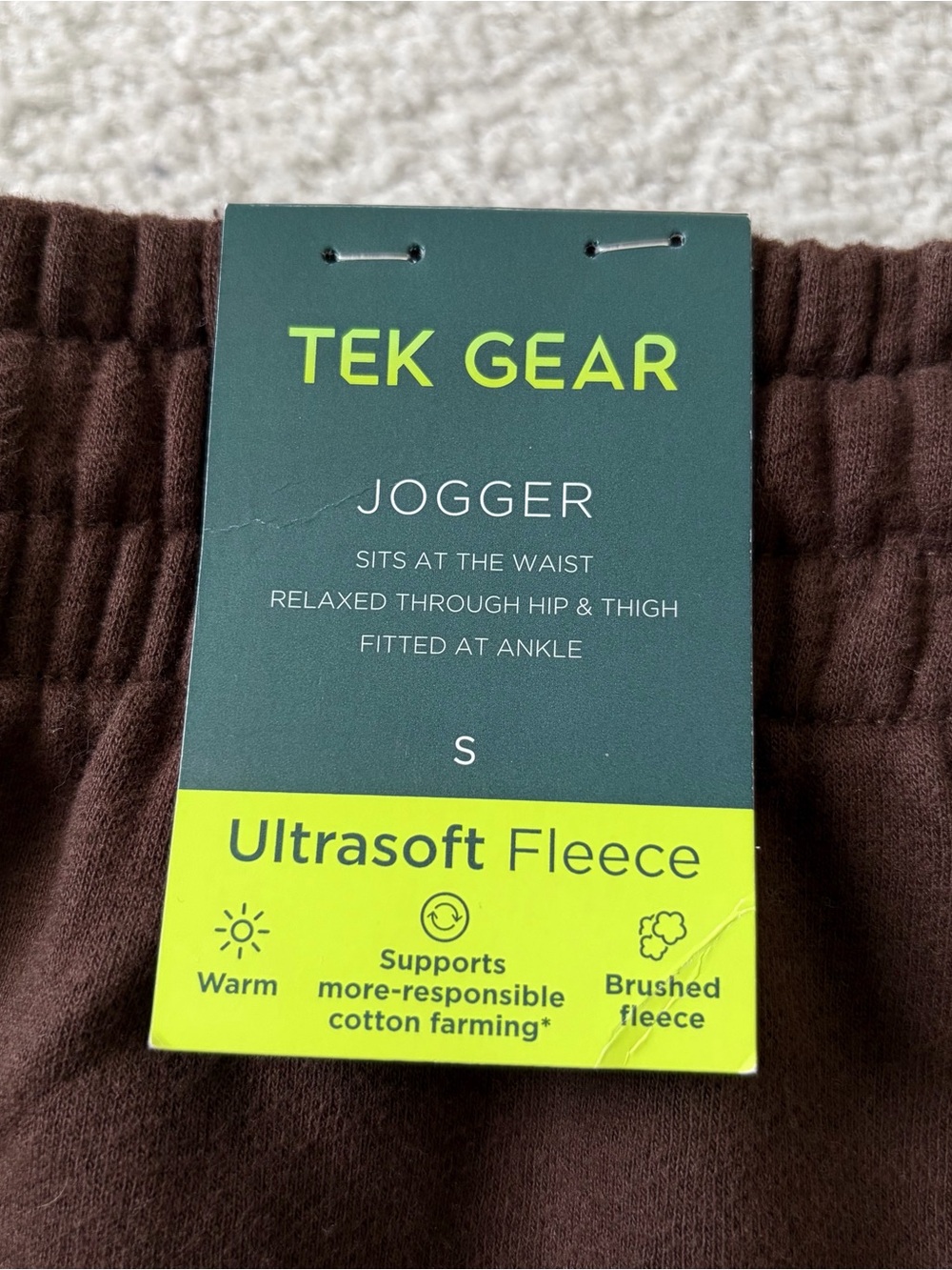 Brown Ultrasoft Fleece Hoodie & Jogger Matching Set - Picture 7 of 8